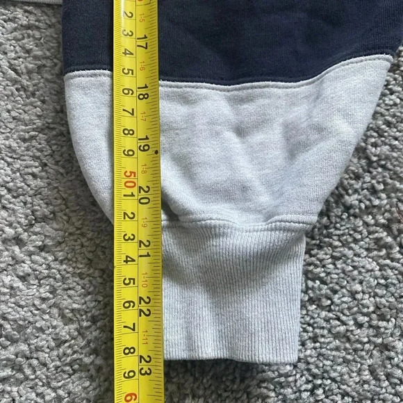 Vintage 90s Polo Sport Ralph Lauren Men's Relaxed Stripe Crewneck Sweatshirt L - Picture 10 of 10
